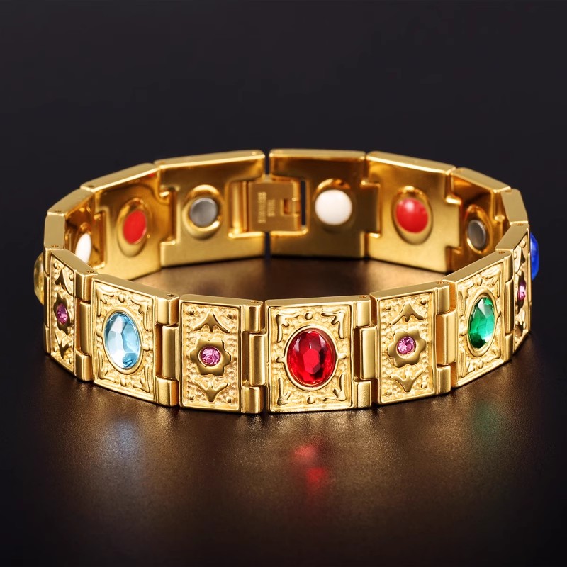 新款男士带砖手链(S1)